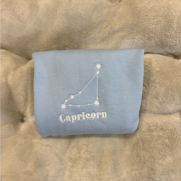 Capricorn Embroidered Swestshirt - Picture 1 of 1